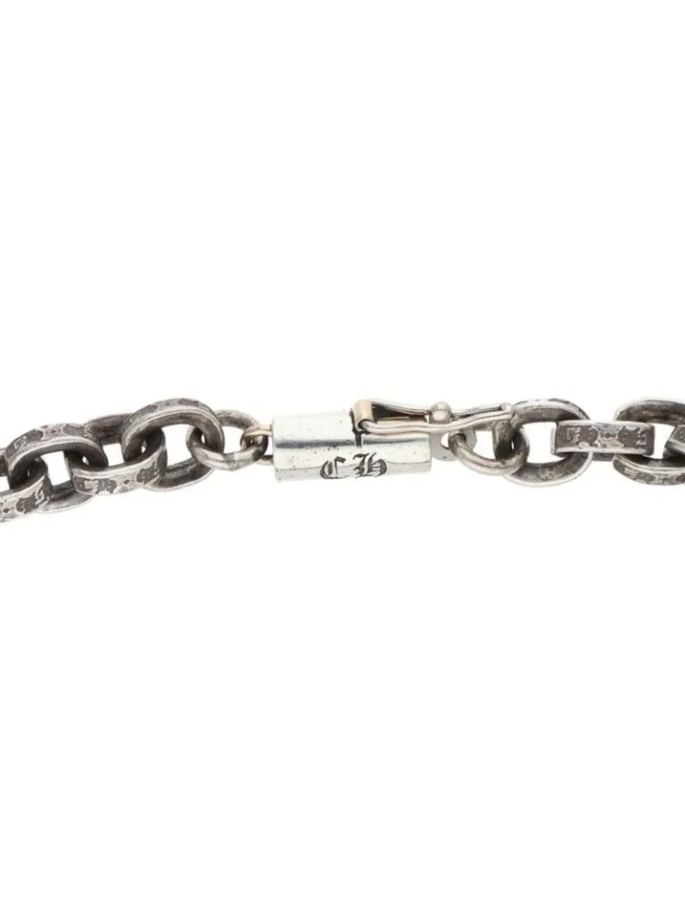 Chrome Hearts Paper Chain Silver Bracelet